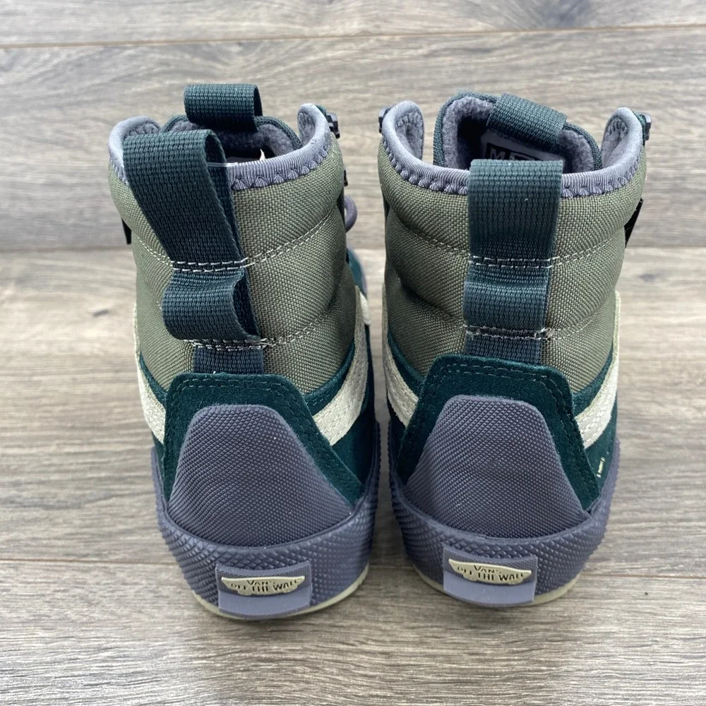 Vans Sk8-Hi GORE-TEX MTE-3 Mens 7.5 Womens 9 Green Waterproof Winter Boots
